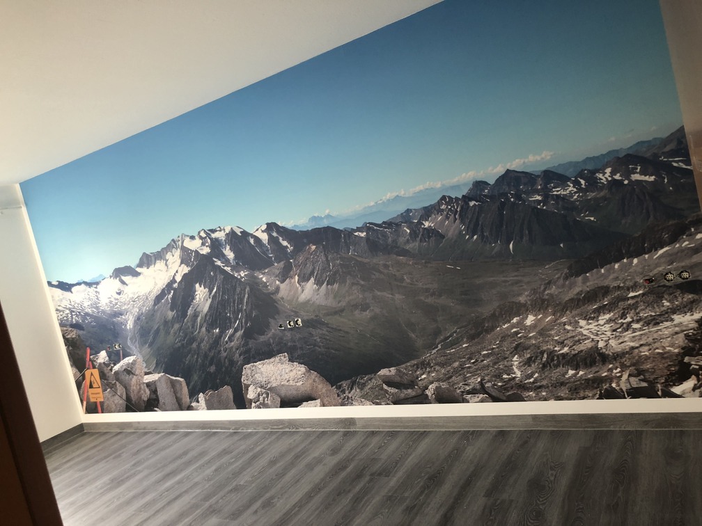 Wandgestaltung - Fototapete - Alpen 1008 × 756
